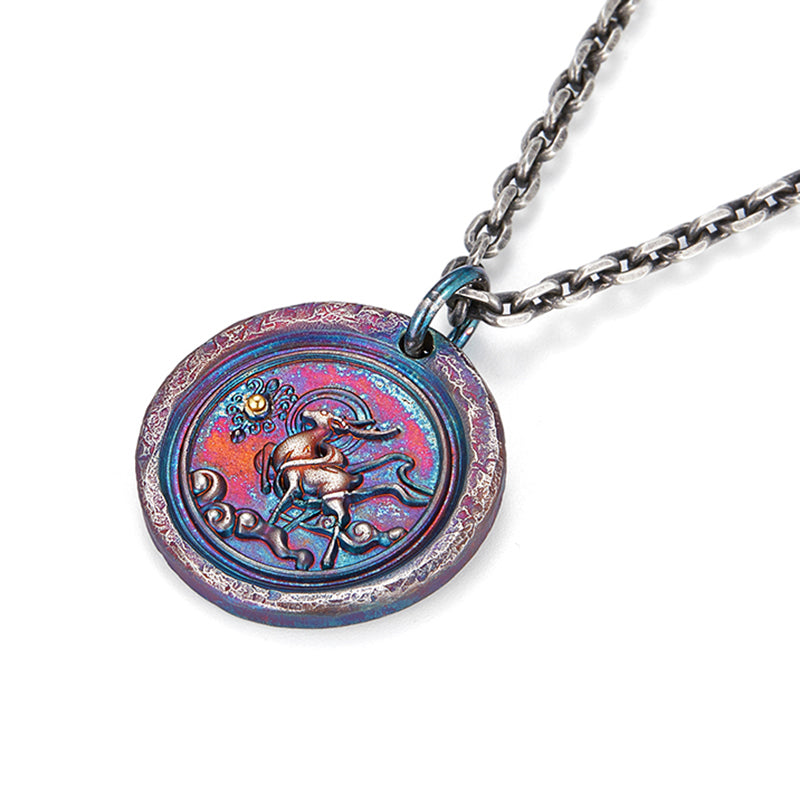Nine-Colored Deer Necklace